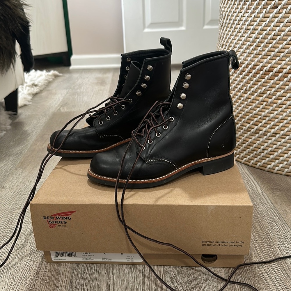 Red Wing Silversmith Boots